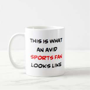 Taza De Café fanático deportivo, ávido