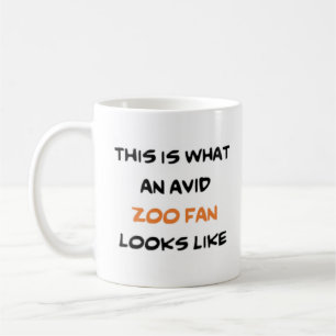 Taza De Café fanático zoológico, ávido