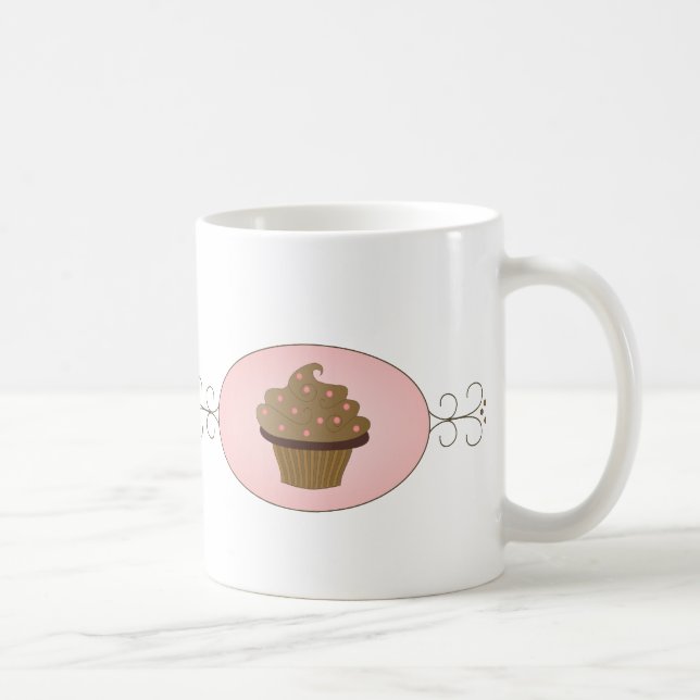 Taza De Café Fancy Cupcake (Derecha)