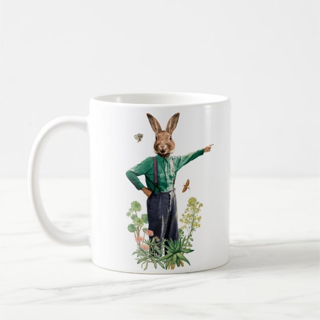 TAZA DE CAFÉ FANCY RABBIT FARMER (Izquierda)