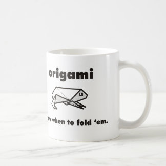 Taza De Café Fans de Origami