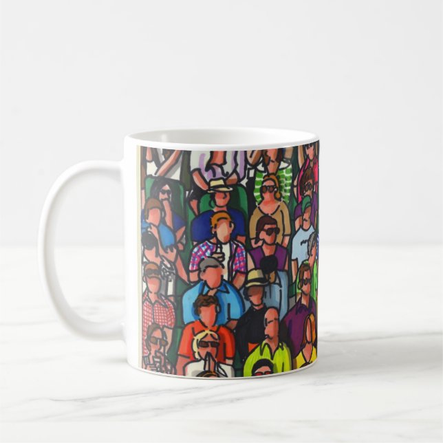 Taza De Café Fans de tenis de Wimbledon (Izquierda)