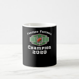 Taza De Café Fantasía Campeón de Fútbol 2020