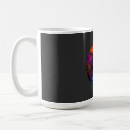 Taza De Café Fantasía colorida cascada