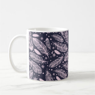 Taza De Café Fantasía de Feathery: Creación de patrones románti