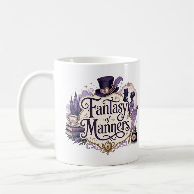 Taza De Café Fantasía de modales (Izquierda)