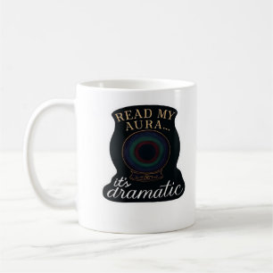 Taza De Café Fantasía de Whimsigoa - Bosques místicos, lunas y 