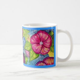Taza De Café Fantasía del hibisco