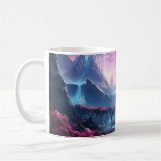 Taza De Café Fantasía Escena Mug