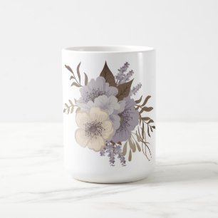 Taza De Café Fantasía floral