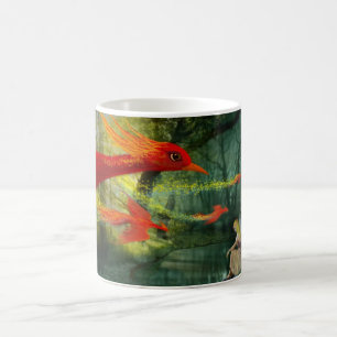 Taza De Café Fantasía forestal 1