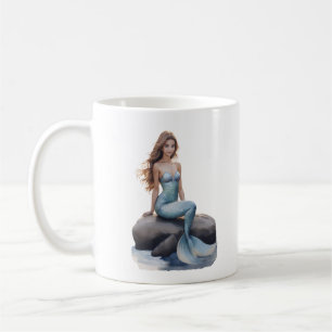 Taza De Café Fantasía Mermaid Mug