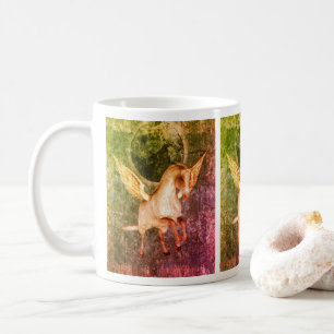 Taza De Café Fantasía por el arte del caballo Pegasus
