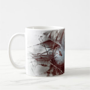 Taza De Café Fantasía surrealista reloj de la vista