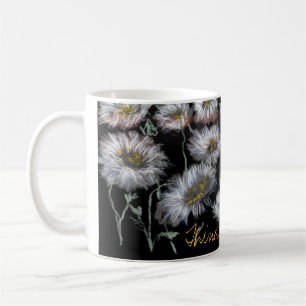 Taza De Café Fantasías brillantes con pintura digital