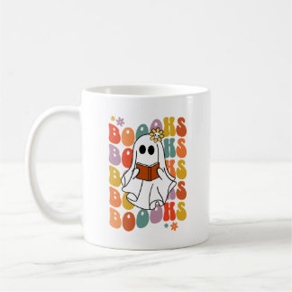 Taza De Café Fantasma amante del libro