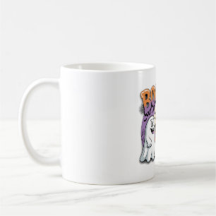 Taza De Café Fantasma amigos vitorean con Boo Brew