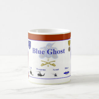 Taza De Café Fantasma azul