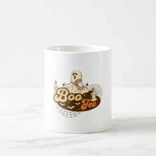 Taza De Café Fantasma Boo-Jee divertido Halloween