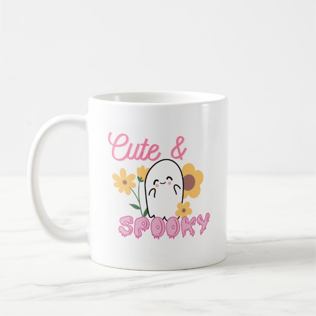 Taza De Café Fantasma cutre y fantasmal (Izquierda)