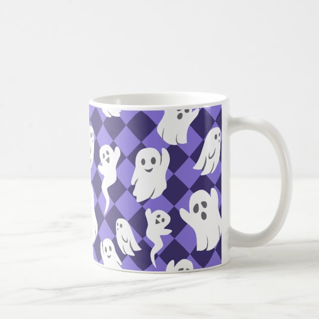 Taza De Café Fantasma de Halloween (Derecha)