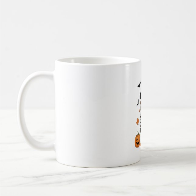 Taza De Café Fantasma de Halloween (Izquierda)