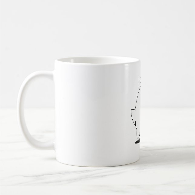 Taza De Café fantasma de halloween (Izquierda)