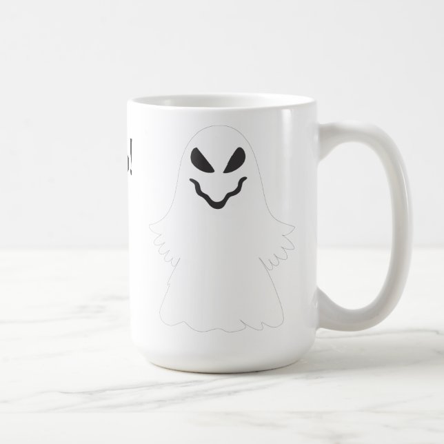 Taza De Café Fantasma de Halloween (Derecha)