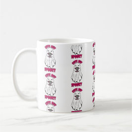 Taza De Café Fantasma de Halloween lindo pero espeluznante sost