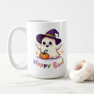 Taza De Café Fantasma de Happy Boo Cute