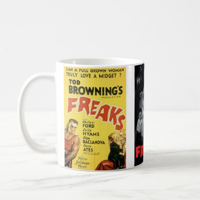 Taza De Café Fantasma de posters de cine Freaks (1932) (Izquierda)
