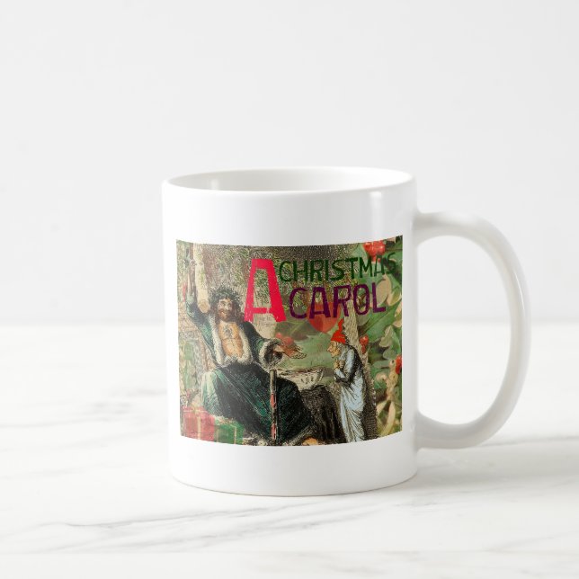Taza De Café Fantasma del Ilustracion actual de Navidad (Derecha)