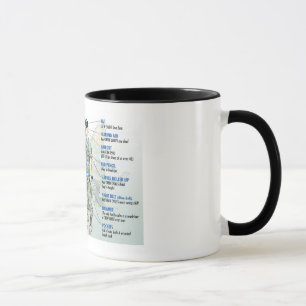 Taza de café fantasma del jefe de equipo F-4 11Oz