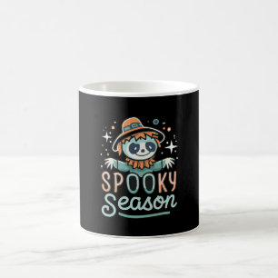 Taza De Café fantasma divertido con sombreros, temporada espelu
