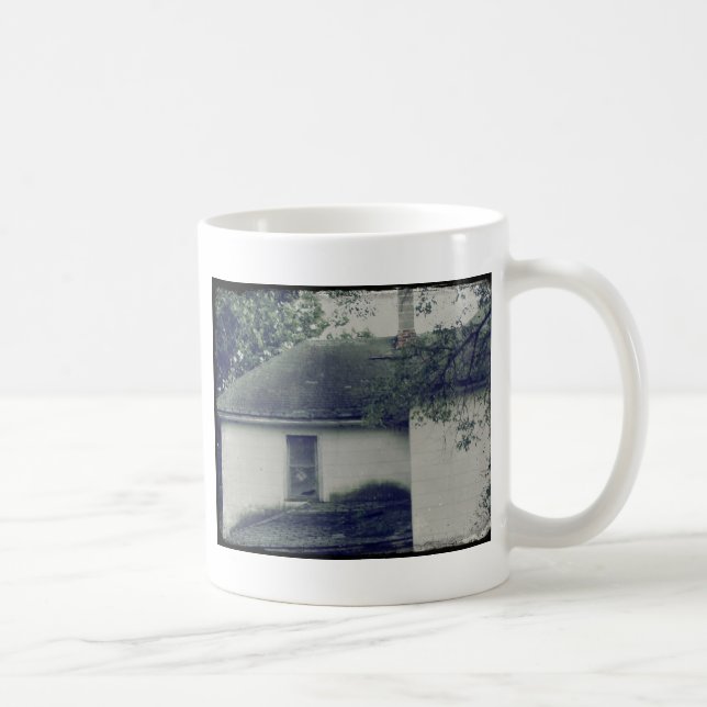 Taza De Café Fantasma en la ventana (Derecha)