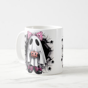 Taza De Café Fantasma extravagante de Halloween