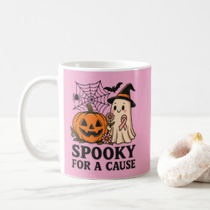Taza De Café Fantasma por una causa - Halloween fantasma lindo