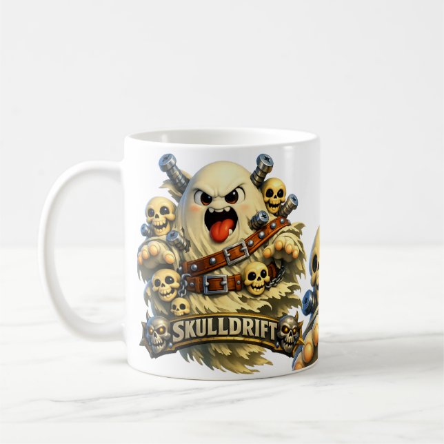 Taza De Café Fantasma Skulldrift (Izquierda)