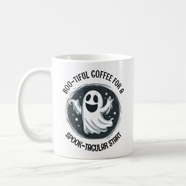 Taza De Café Fantasma volador (Izquierda)