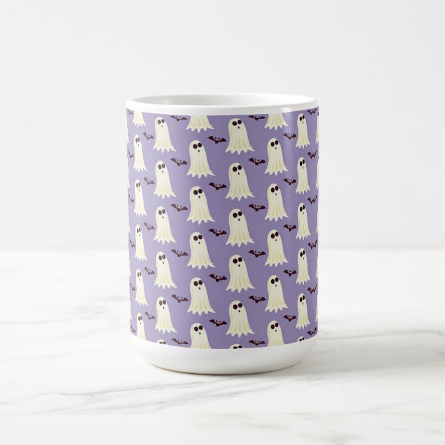 Taza De Café Fantasma y murciélagos (Centro)