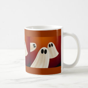 Taza De Café Fantasmas asustadizos