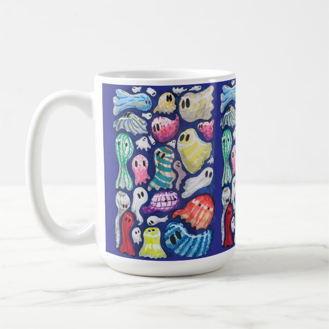 Taza De Café Fantasmas inclusivos (Izquierda)