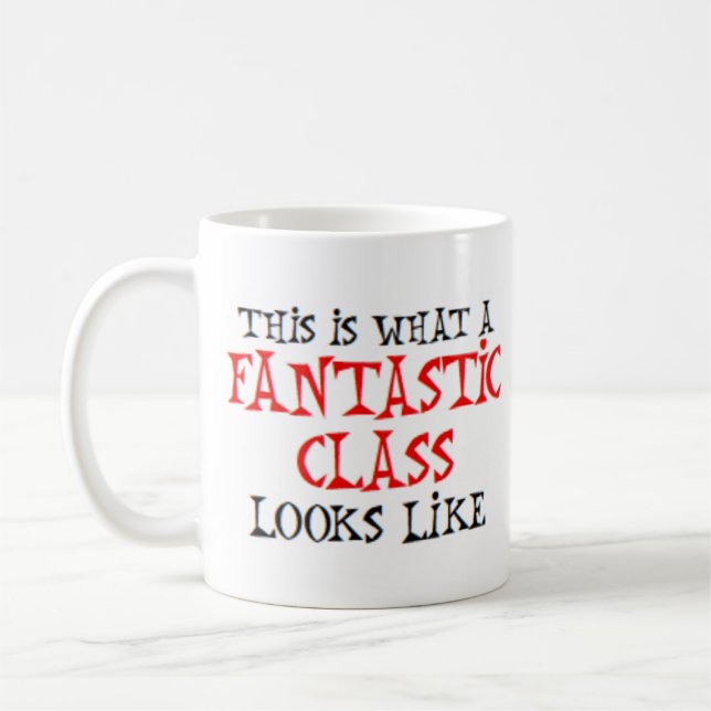Taza De Café fantastic class looks like (Izquierda)