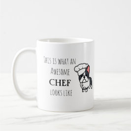 Taza De Café Fantástico chef - regalo de perro de caricatura