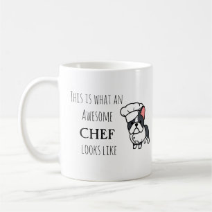 Taza De Café Fantástico chef - regalo de perro de caricatura