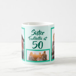 Taza De Café Fantástico collage de fotos de 50 hermanos por cum