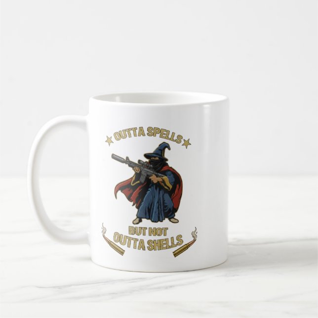 Taza De Café Fantasy Meme Vin Fuera de Hechizos Pero No de Conc (Izquierda)