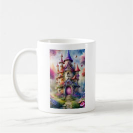 Taza De Café Fantasy Mushroom House Mug
