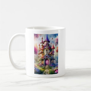 Taza De Café Fantasy Mushroom House Mug