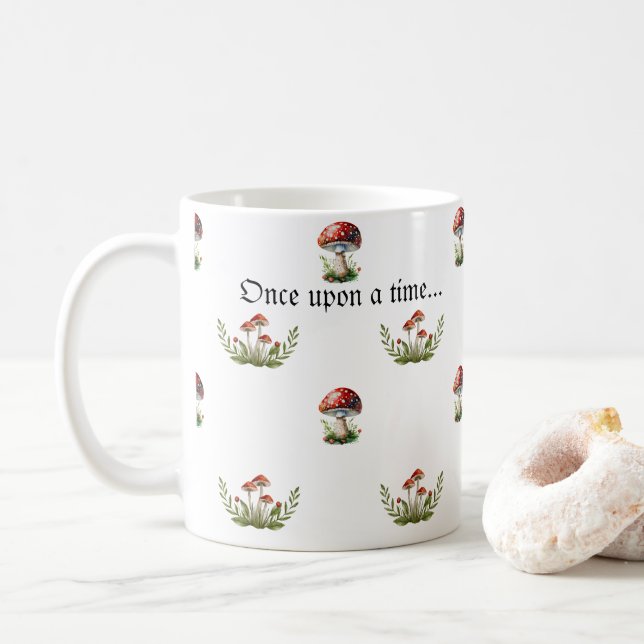 Taza De Café Fantasy Mushrooms (Con donut)